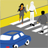 Give Way to Pedestrians