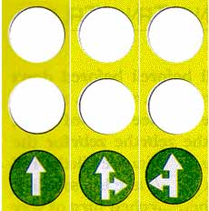 Steady Green Arrow Signal
