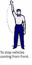 Traffic Police Hand Signals